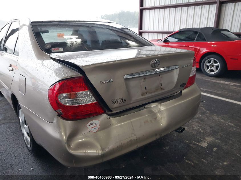 2003 Toyota Camry Le VIN: 4T1BE32K63U207088 Lot: 40450963