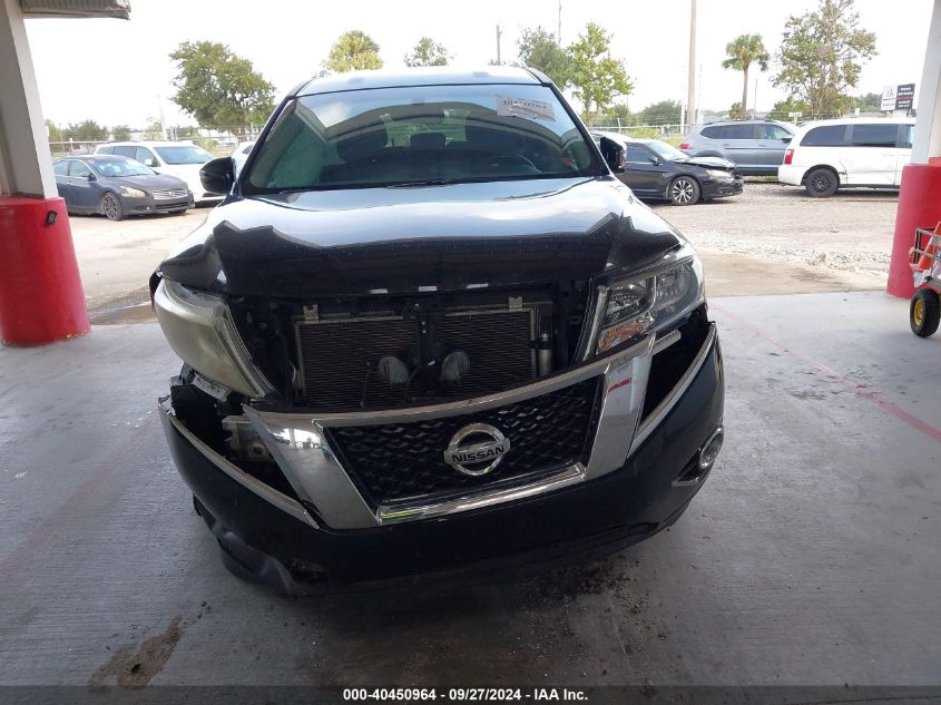 2016 Nissan Pathfinder Sv VIN: 5N1AR2MN9GC605022 Lot: 40450964