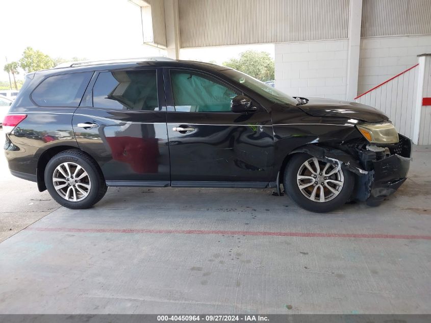 2016 Nissan Pathfinder Sv VIN: 5N1AR2MN9GC605022 Lot: 40450964