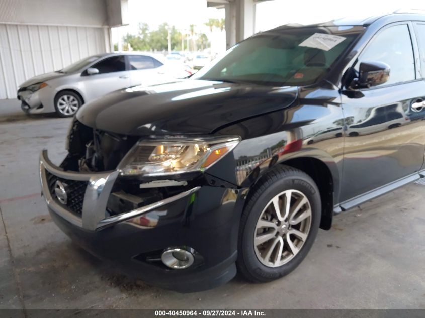 2016 Nissan Pathfinder Sv VIN: 5N1AR2MN9GC605022 Lot: 40450964