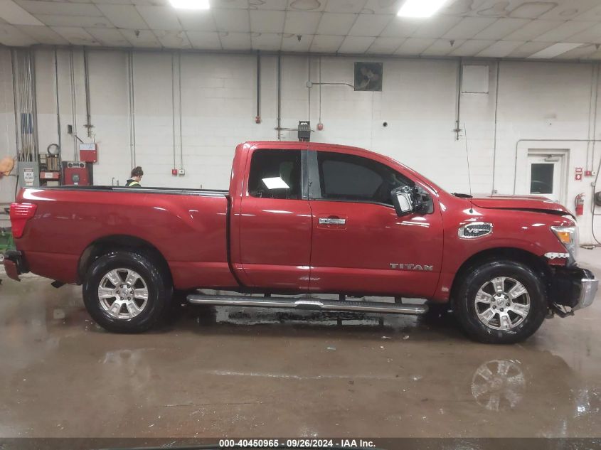 2017 Nissan Titan Sv VIN: 1N6AA1C82HN553401 Lot: 40450965