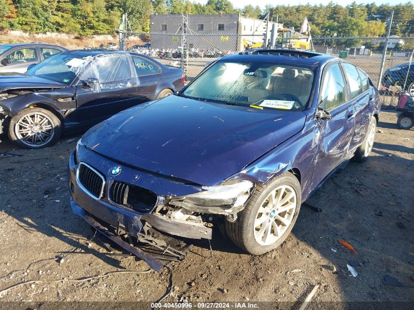 2016 BMW 320I xDrive VIN: WBA8E5G55GNT94270 Lot: 40450996