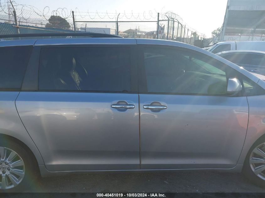 5TDYK3DC1BS074949 2011 Toyota Sienna Limited V6