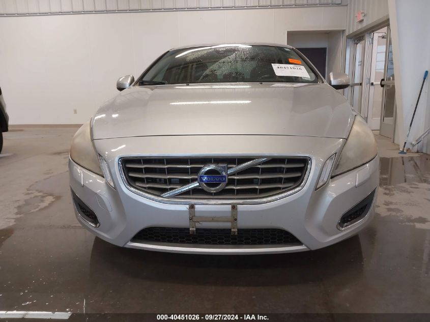 2012 Volvo S60 T5 VIN: YV1622FS5C2085669 Lot: 40451026