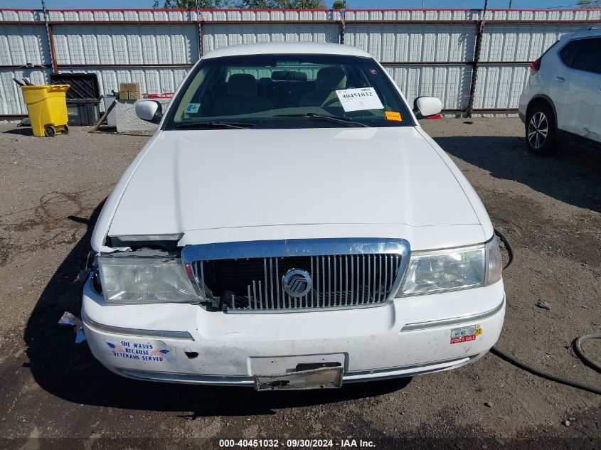 2003 Mercury Grand Marquis Gs VIN: 2MEFM74W73X635999 Lot: 40451032