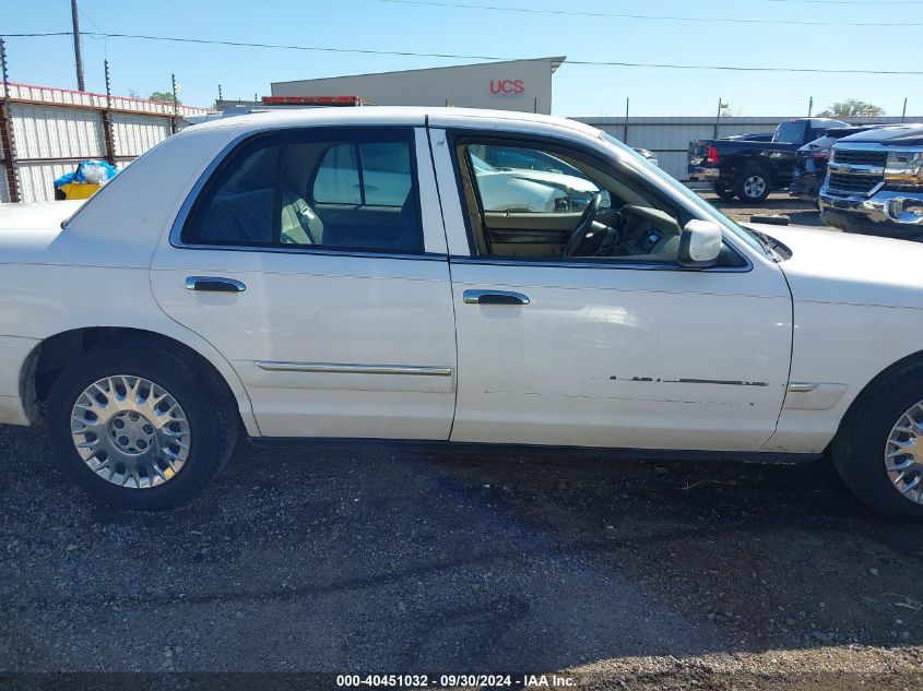 2003 Mercury Grand Marquis Gs VIN: 2MEFM74W73X635999 Lot: 40451032