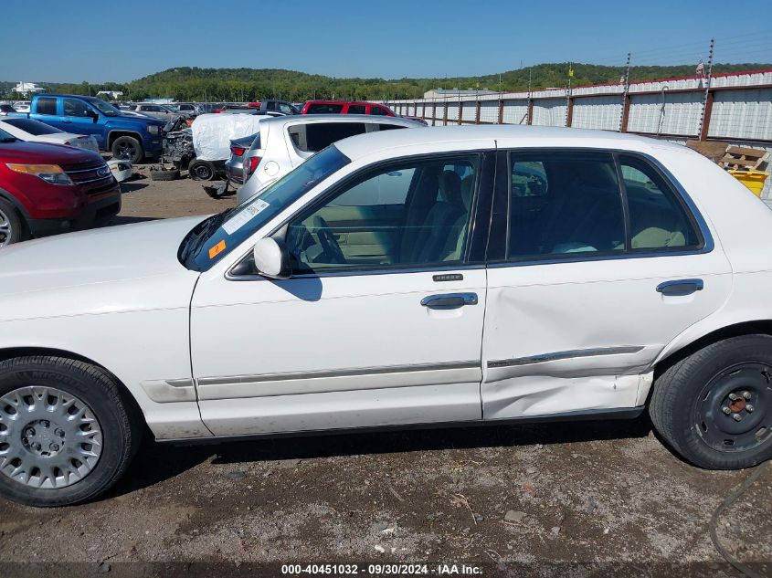 2003 Mercury Grand Marquis Gs VIN: 2MEFM74W73X635999 Lot: 40451032