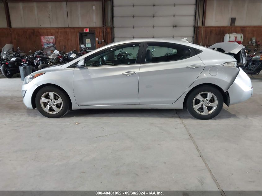 2014 Hyundai Elantra Se/Sport/Limited VIN: 5NPDH4AEXEH505940 Lot: 40451052