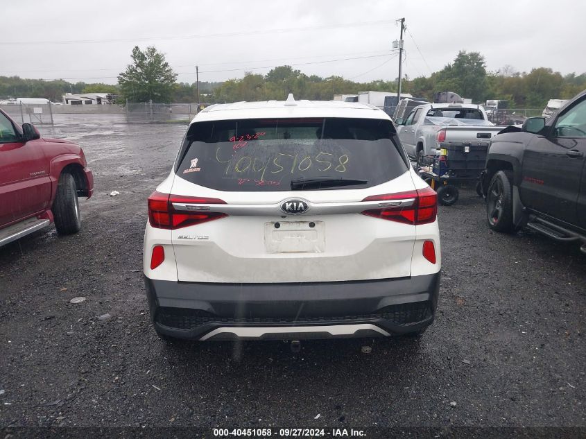 2021 Kia Seltos Lx VIN: KNDEPCAA3M7196314 Lot: 40451058