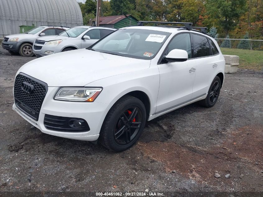 2017 Audi Q5 2.0T Premium VIN: WA1C2AFP2HA078636 Lot: 40451062