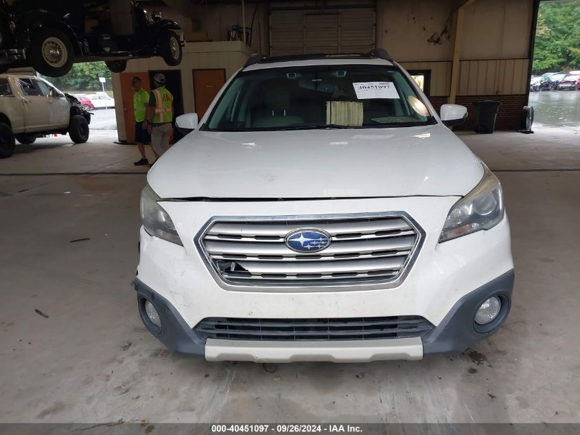 2015 Subaru Outback 2.5I Limited VIN: 4S4BSANC6F3231578 Lot: 40451097