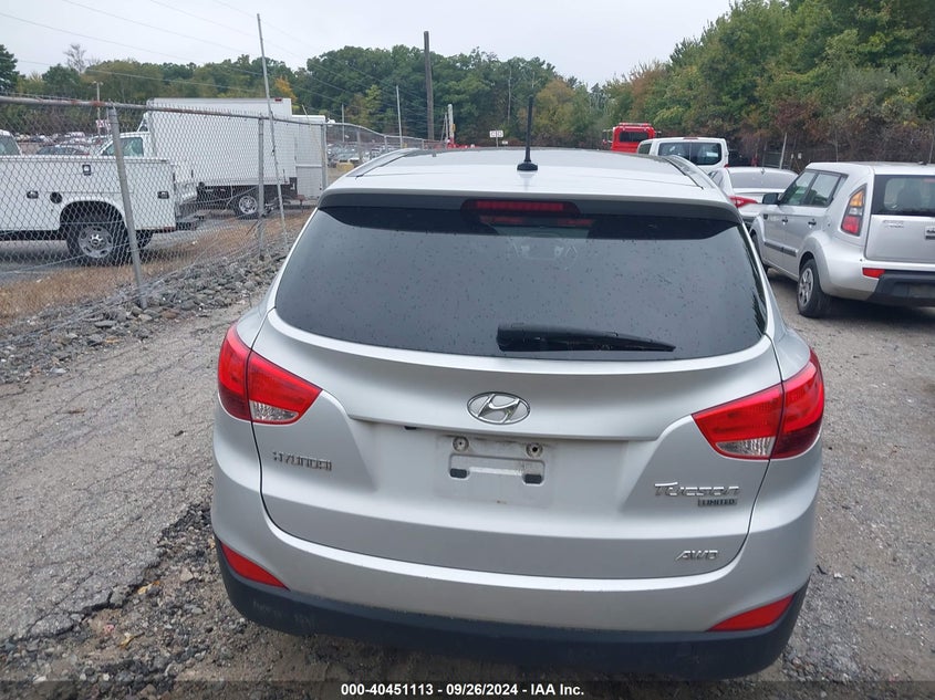 2013 HYUNDAI TUCSON LIMITED - KM8JUCAC1DU557772