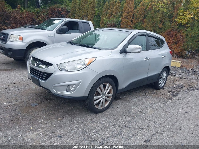 2013 HYUNDAI TUCSON LIMITED - KM8JUCAC1DU557772