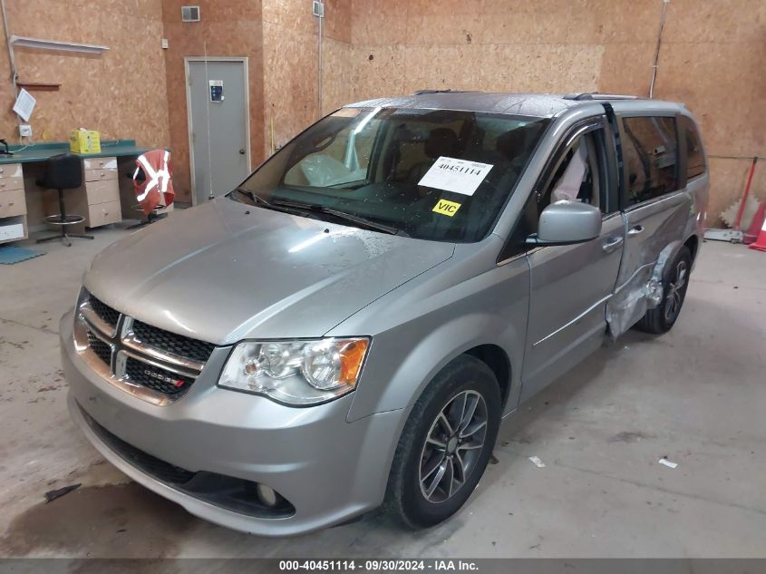 VIN 2C4RDGCGXHR847459 2017 Dodge Grand Caravan, Sxt no.2