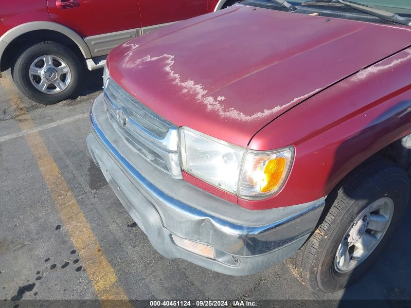 2002 Toyota 4Runner Sr5 V6 VIN: JT3GN86R820220448 Lot: 40451124