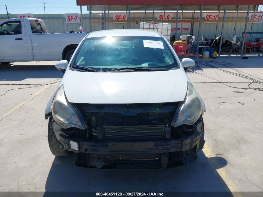 2016 Kia Rio Lx VIN: KNADM4A33G6573596 Lot: 40451128