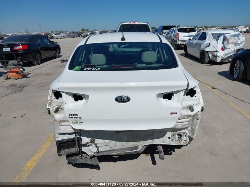 KNADM4A33G6573596 2016 Kia Rio Lx