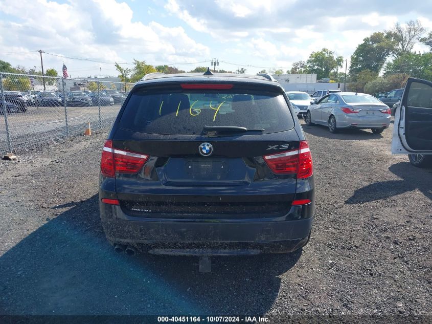 2013 BMW X3 xDrive28I VIN: 5UXWX9C50D0A08866 Lot: 40451164