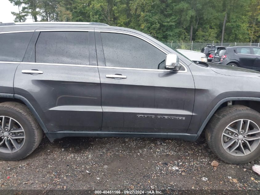 2017 Jeep Grand Cherokee Limited 4X2 VIN: 1C4RJEBG7HC622732 Lot: 40451166