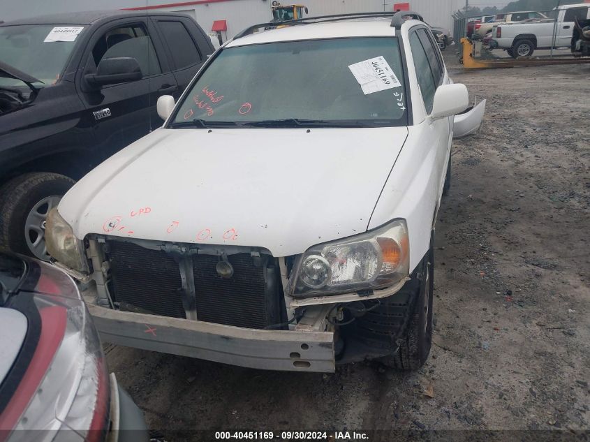 JTEGP21A950071326 2005 Toyota Highlander Limited