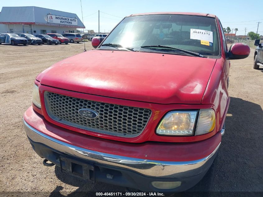 1FTRX18L21KF59241 2001 Ford F-150 Lariat/Xl/Xlt