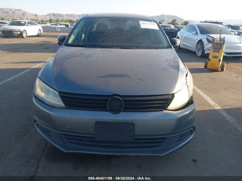 3VWDP7AJ9CM110184 2012 Volkswagen Jetta 2.5L Se