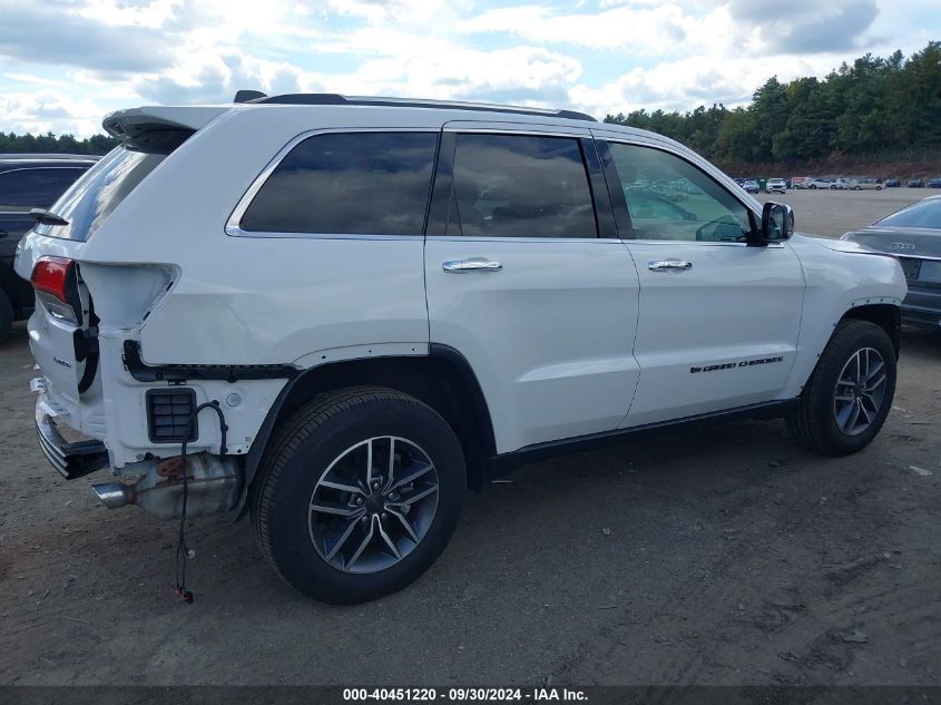 2022 Jeep Grand Cherokee Wk Limited 4X4 VIN: 1C4RJFBG7NC145446 Lot: 40451220