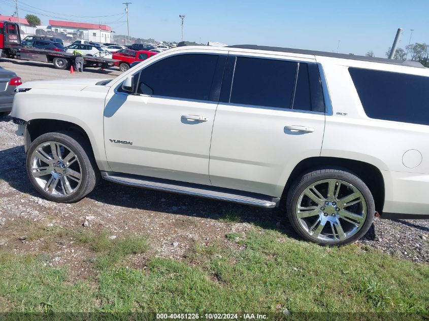 2015 GMC Yukon Slt VIN: 1GKS2BKC3FR114198 Lot: 40451226