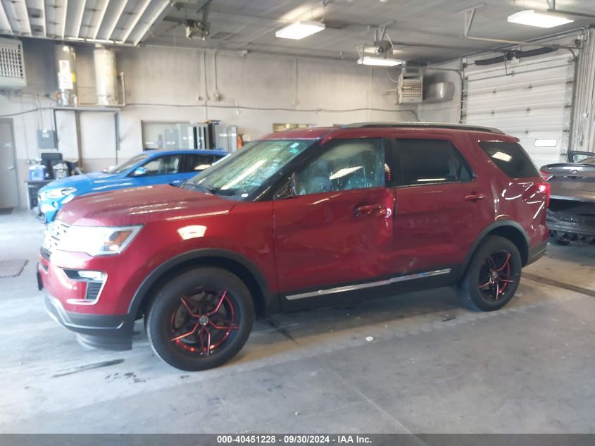 1FM5K8D88KGA58801 2019 FORD EXPLORER - Image 2