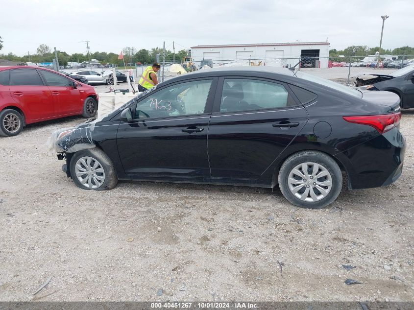 2021 Hyundai Accent Se VIN: 3KPC24A68ME133233 Lot: 40451267