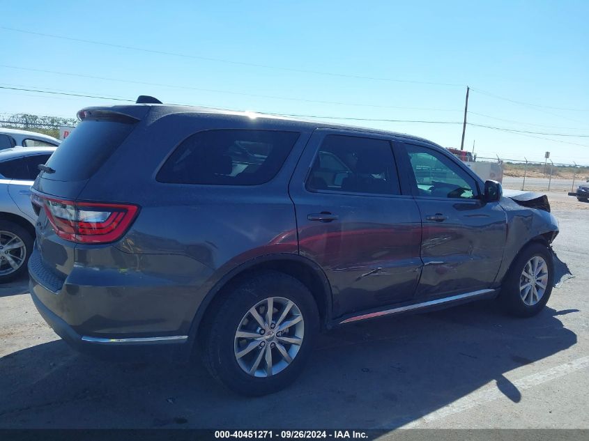 2018 Dodge Durango Sxt VIN: 1C4RDHAG6JC494418 Lot: 40451271