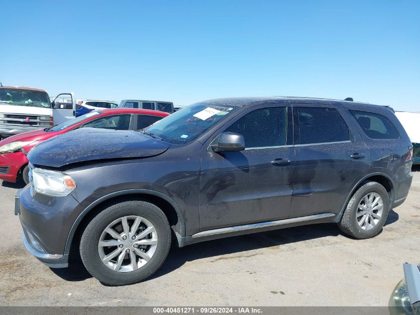 2018 Dodge Durango Sxt VIN: 1C4RDHAG6JC494418 Lot: 40451271