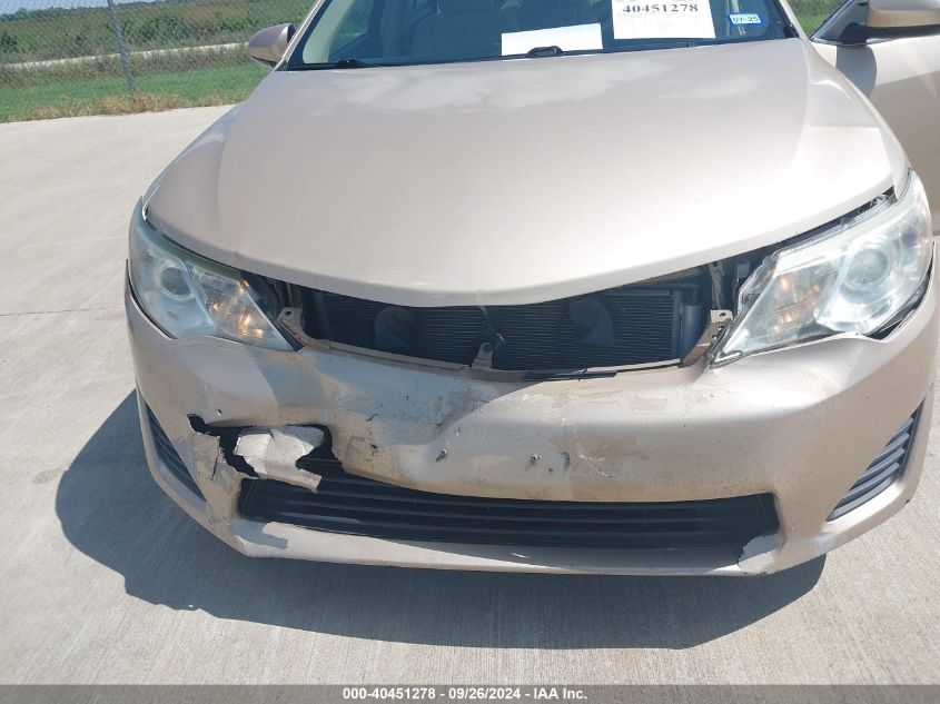 4T1BF1FK1CU073215 2012 Toyota Camry Le