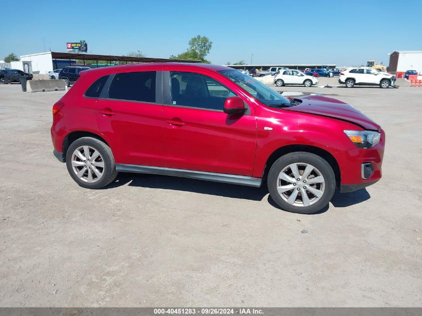 2015 Mitsubishi Outlander Sport Es VIN: 4A4AP3AUXFE038326 Lot: 40451283