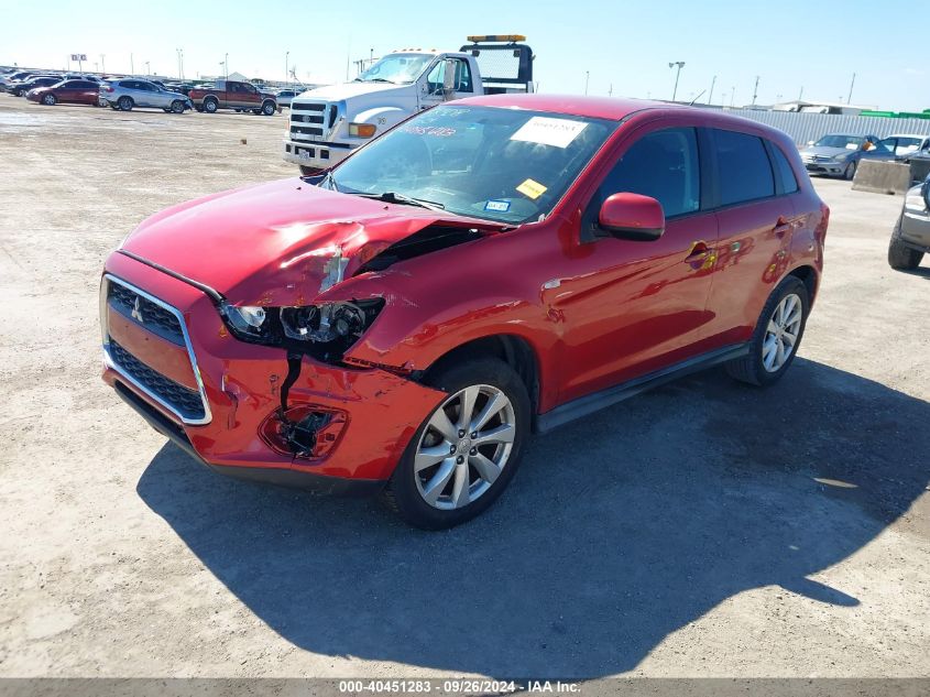 2015 Mitsubishi Outlander Sport Es VIN: 4A4AP3AUXFE038326 Lot: 40451283