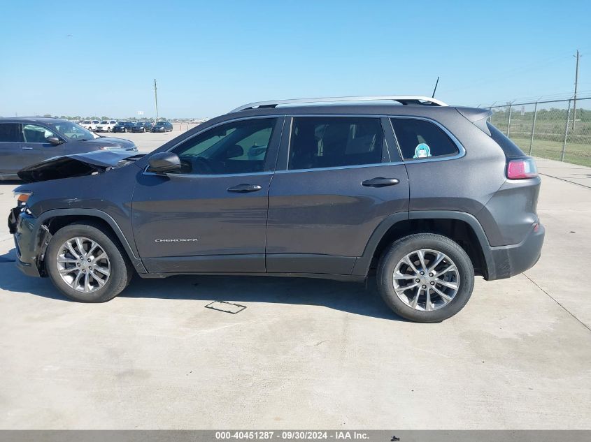 2019 Jeep Cherokee Latitude Plus VIN: 1C4PJLLB9KD215737 Lot: 40451287