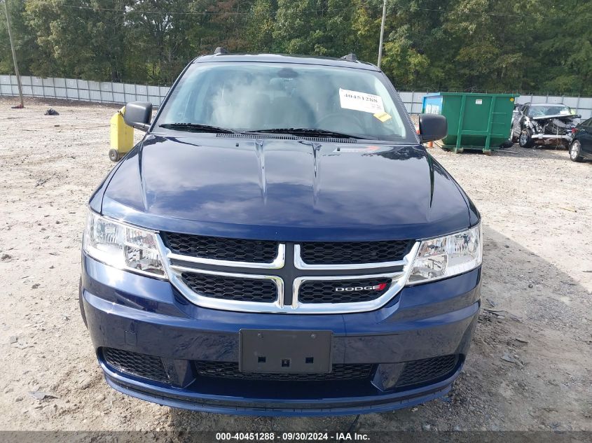 2018 Dodge Journey Se VIN: 3C4PDCAB3JT381464 Lot: 40451288