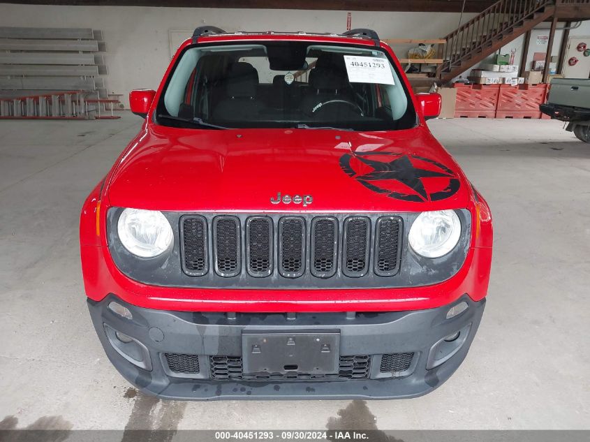 2015 Jeep Renegade Latitude VIN: ZACCJABH0FPB62607 Lot: 40451293