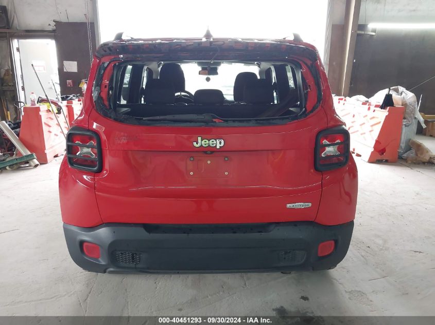 2015 Jeep Renegade Latitude VIN: ZACCJABH0FPB62607 Lot: 40451293