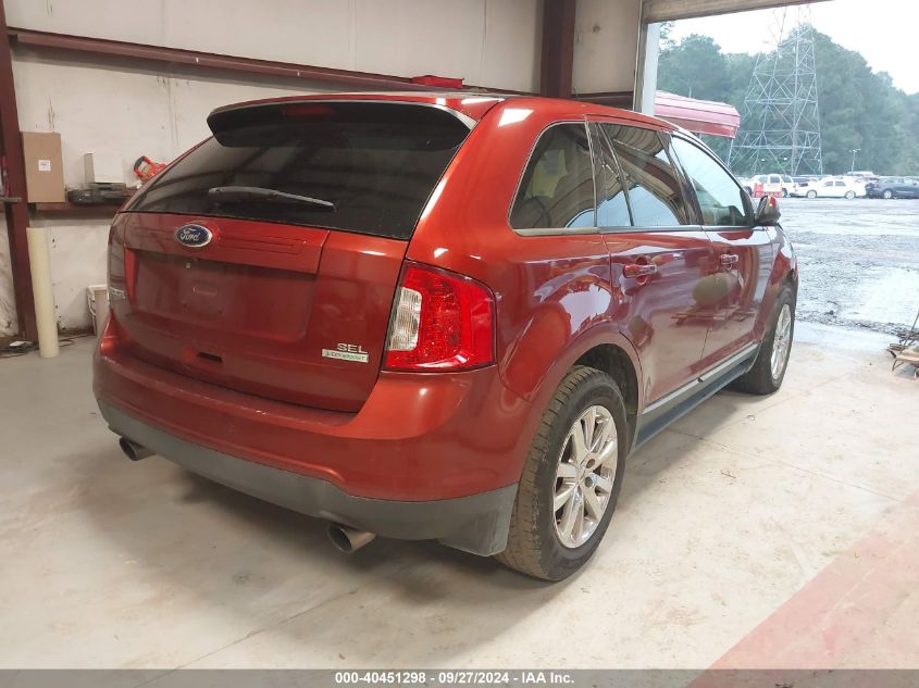 VIN 2FMDK3J91EBA08720 2014 Ford Edge, Sel no.4