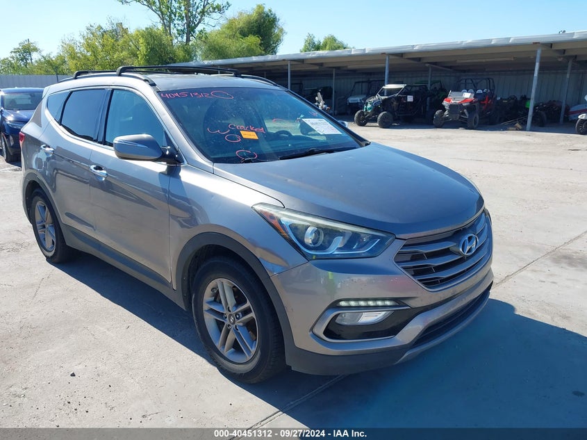 VIN 5NMZU3LB2HH030798 2017 HYUNDAI SANTA FE SPORT 2.4L