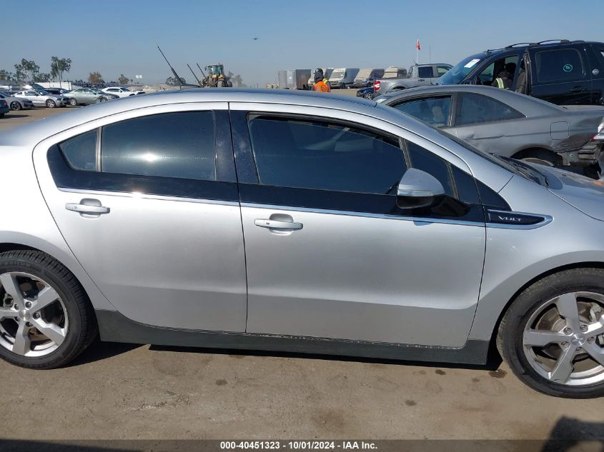 1G1RF6E40CU115501 2012 Chevrolet Volt