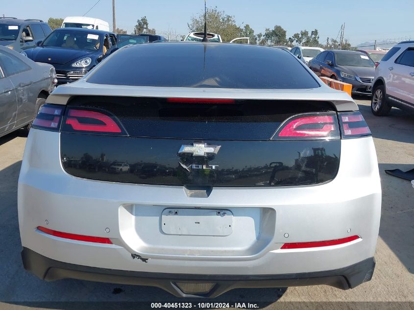 1G1RF6E40CU115501 2012 Chevrolet Volt