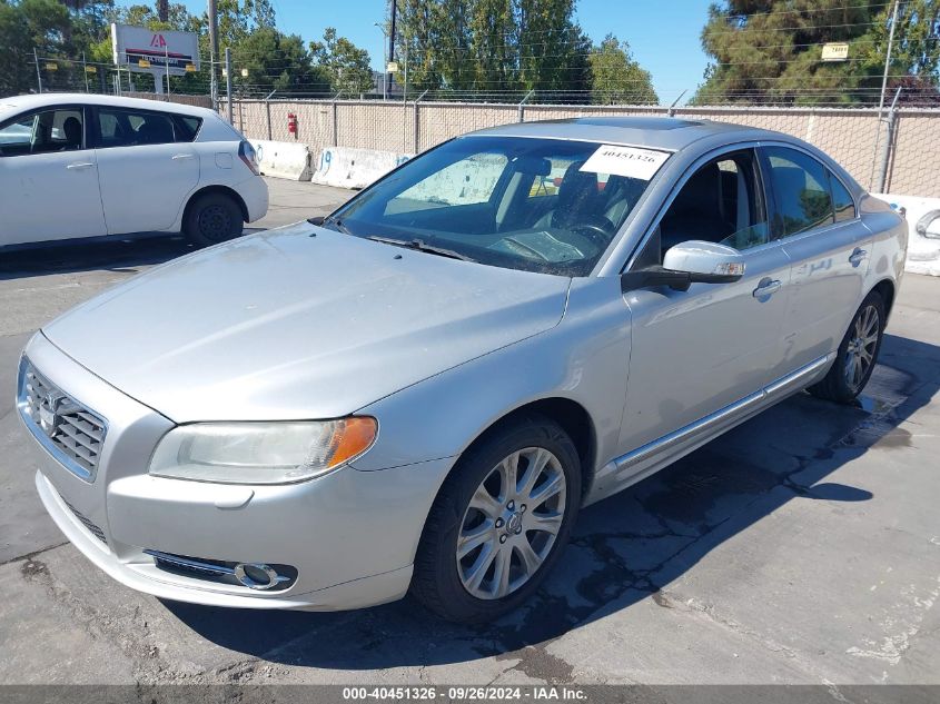 YV1960AS5A1122798 2010 Volvo S80 3.2