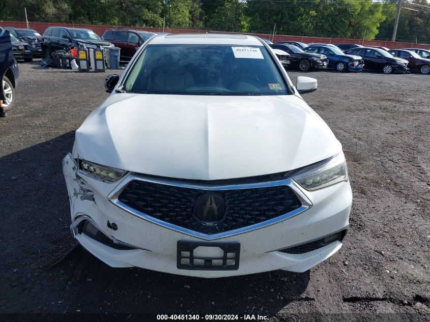 19UUB3F53JA003097 2018 Acura Tlx Tech Pkg