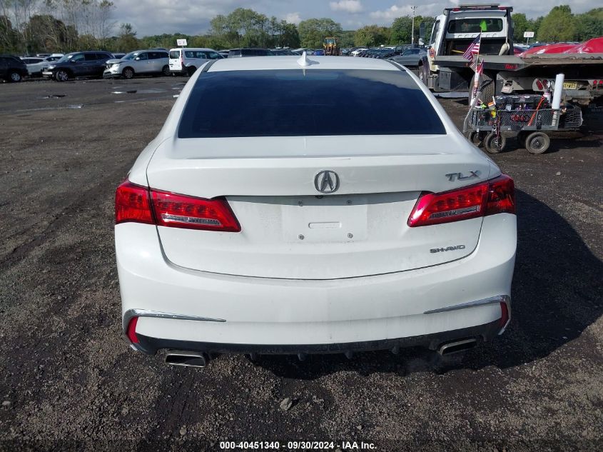 2018 Acura Tlx Tech Pkg VIN: 19UUB3F53JA003097 Lot: 40451340