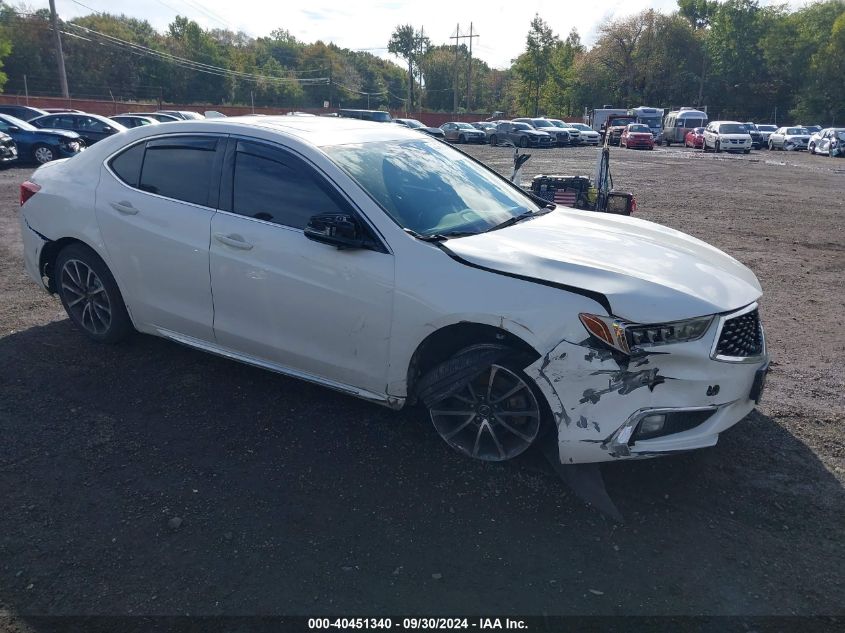 VIN 19UUB3F53JA003097 2018 ACURA TLX TECH PKG
