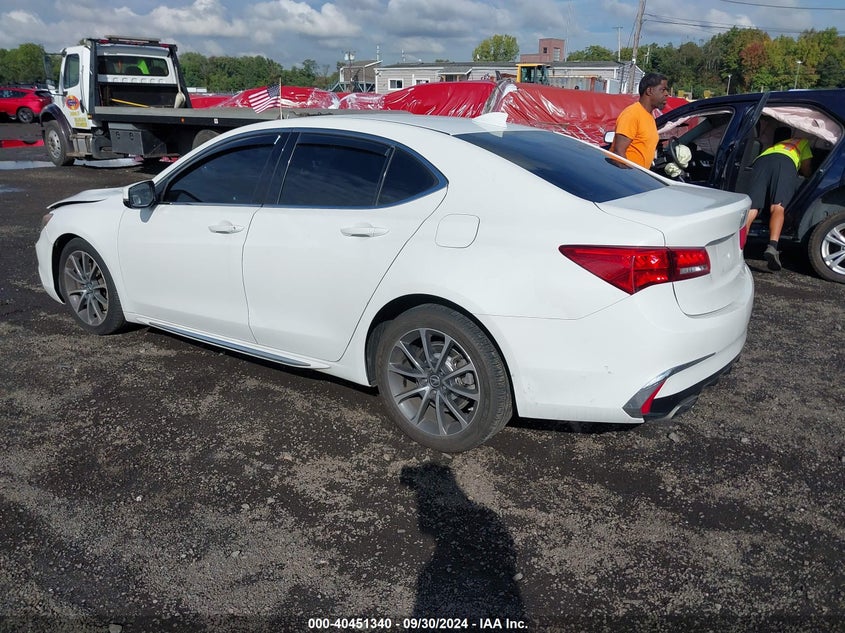 VIN 19UUB3F53JA003097 2018 ACURA TLX TECH PKG