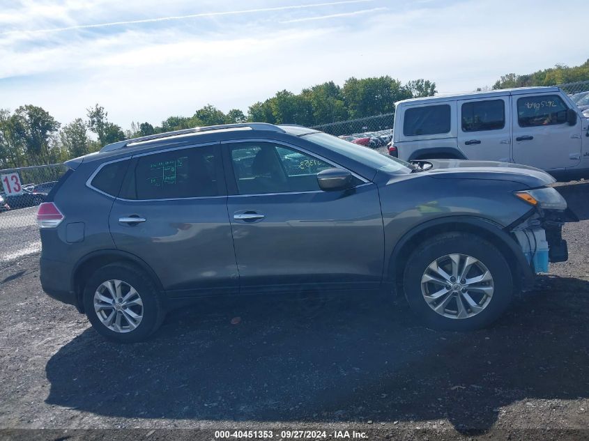 2015 Nissan Rogue Sv VIN: 5N1AT2MV0FC810938 Lot: 40451353