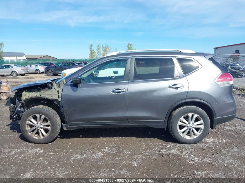 2015 Nissan Rogue Sv VIN: 5N1AT2MV0FC810938 Lot: 40451353